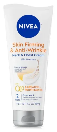 6.7oz NIVEA Skin Firming & Anti-Wrinkle Neck & Chest Cream w/ Q10 & Creatine