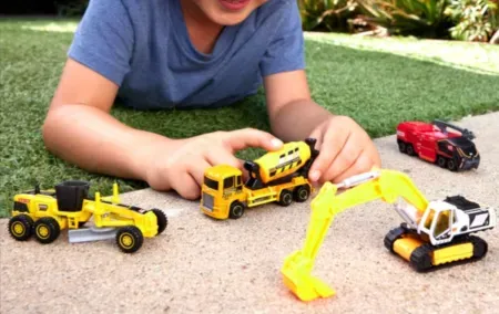Matchbox Truck with Moving Parts