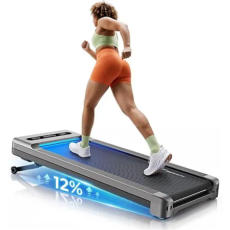 MERACH UltraWalk W60 Walking Pad Treadmill w/ 12% Auto Incline