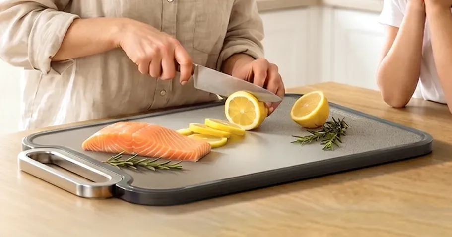 Titanium 2-in-1 Cutting Board