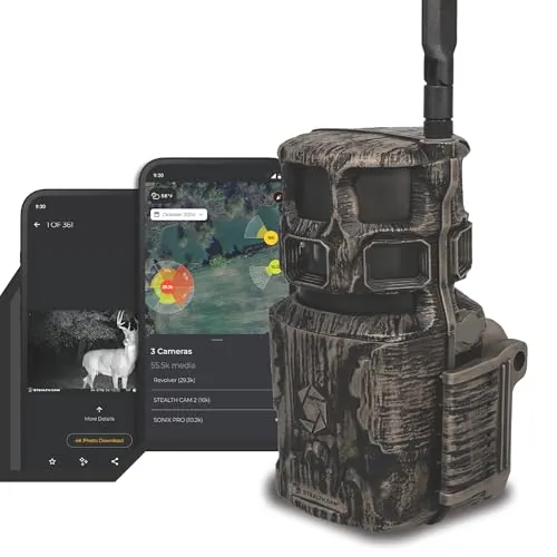 Stealth Cam Revolver PRO 3.0 360 Indoor/Outdoor Security Camera