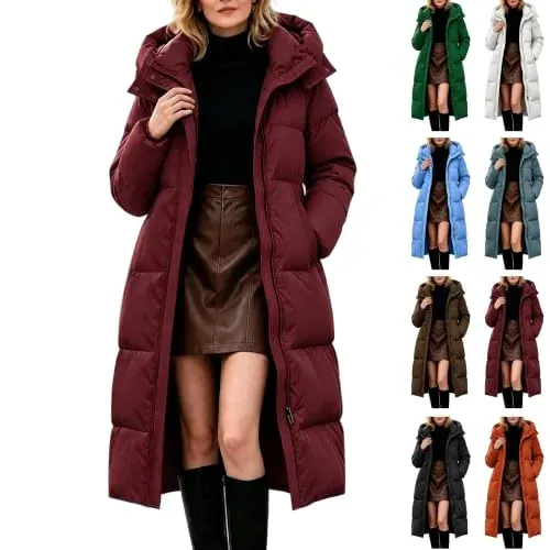 Womens Quilted Puffer Jacket