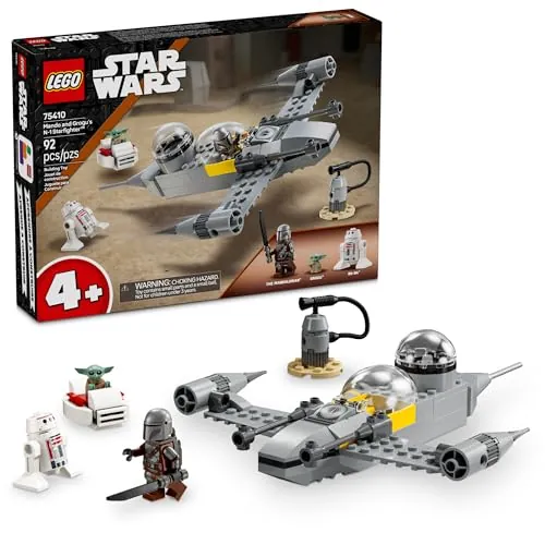 LEGO Star Wars: The Mandalorian Mando & Grogu’s N-1 Starfighter