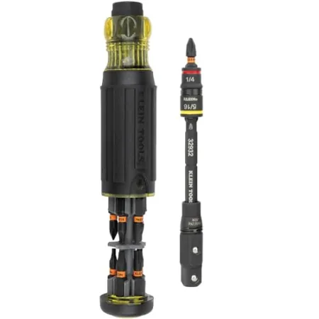 Klein Tools KNECT 16-in-1 Impact-Rated Hybrid Screwdriver / Nut Driver