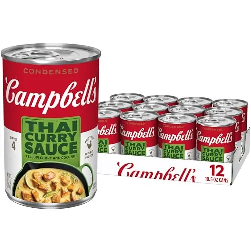 Campbell's Condensed Thai Curry Sauce 10.5 Oz Can 12-Pack