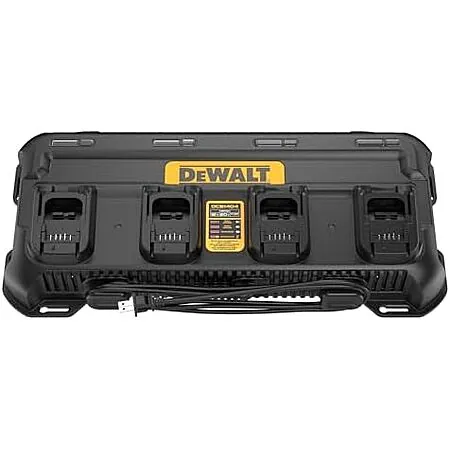 DEWALT 4-Port 4A Battery Charger for 12V MAX / 20V MAX / FLEXVOLT 20V/60V