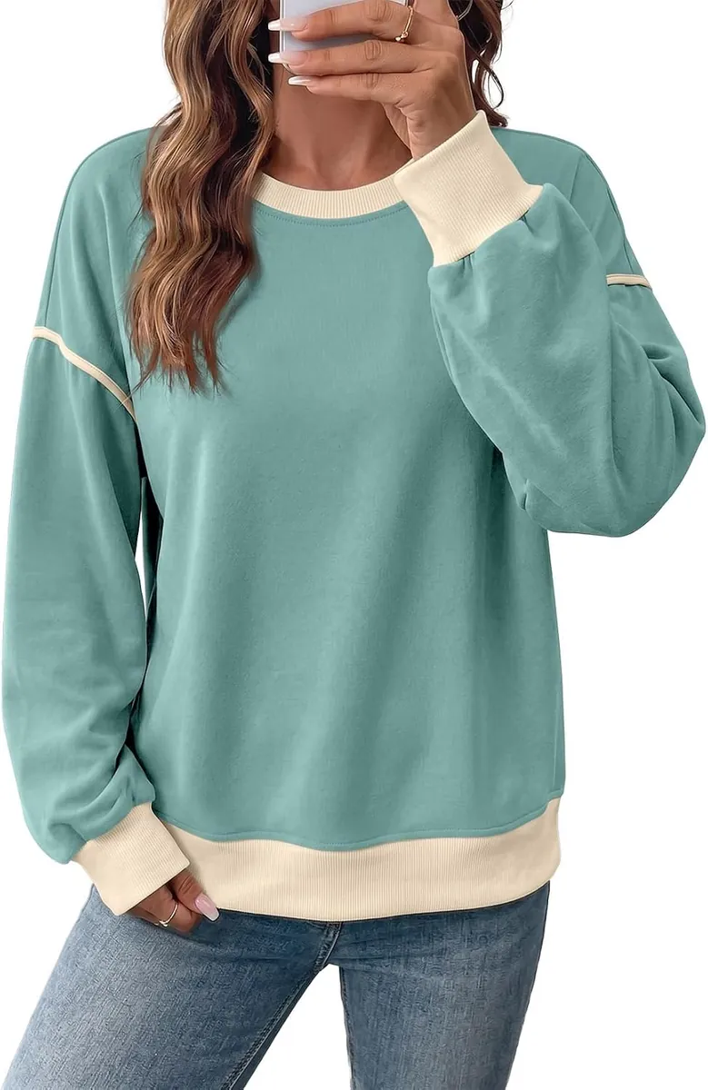Women’s Sweatshirt Casual Crewneck