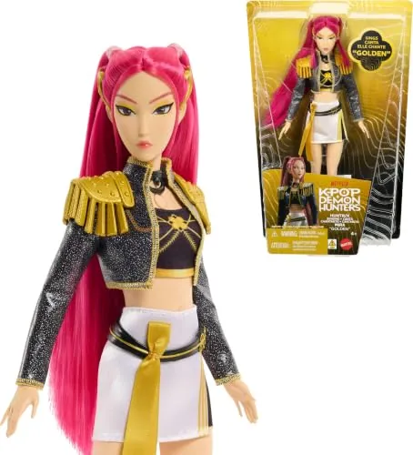 Mattel KPop Demon Hunters HUNTR/X “Golden” Singing Dolls