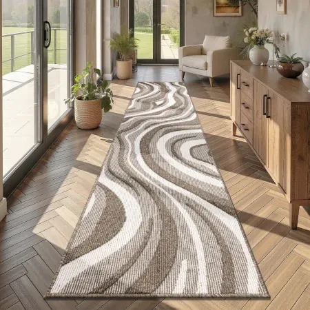 2' x 8' Yamaziot Non-Slip Washable Hallway Runner Rug