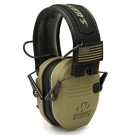 Walker's Razor Slim Electronic Muff (Patriot, 2 Styles)