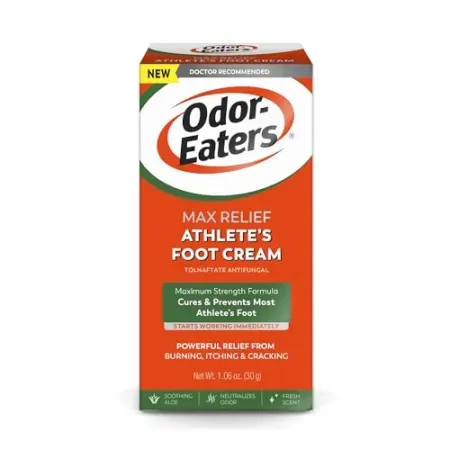 Odor-Eaters Max Relief Athlete’s Foot Cream (1.06oz)