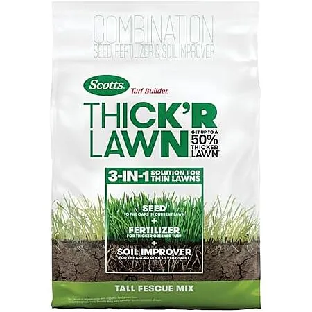 12-Lb Scotts Turf Builder THICK'R Lawn Tall Fescue Mix