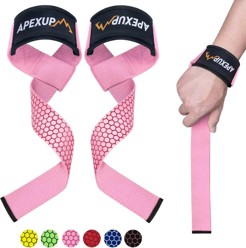 Apexup Weight Lifting Straps for from $2.99 + free shipping w/ Prime