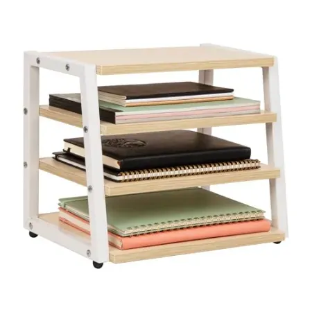 Mind Reader 4-Tier Desk Organizer