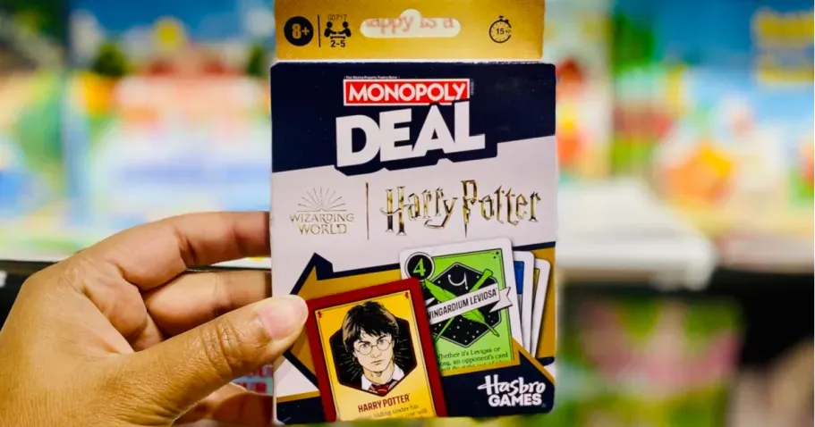 Monopoly Deal Harry Potter Card Game