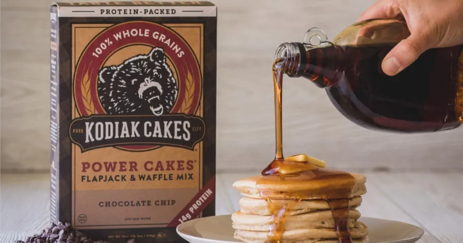 Kodiak Power Cakes Chocolate Chip Pancake Mix 18oz 6-Pack