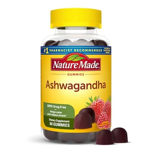 Nature Made Ashwagandha Gummies 60-Count