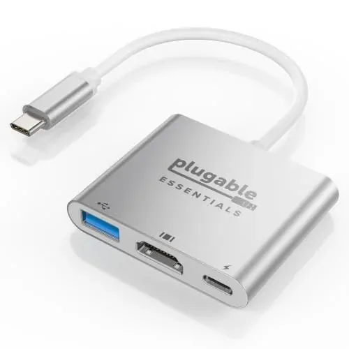 Plugable USB C to HDMI Adapter 60Hz