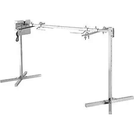 52" VEVOR Electric Rotisserie Grill Kit w/ 38W Motor (132-Lb Capacity)