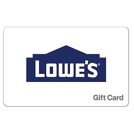 $100 Lowe's eGift Card (Email Delivery)