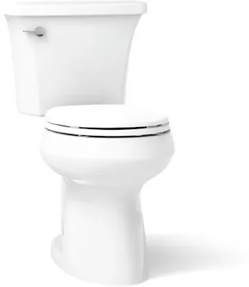 Kohler Highline Round Chair 12" Height Rough-In WaterSense 1.28 GPF Soft Close Toilet