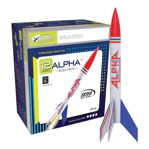 Estes Alpha Rocket-Building Kits 12-Pack