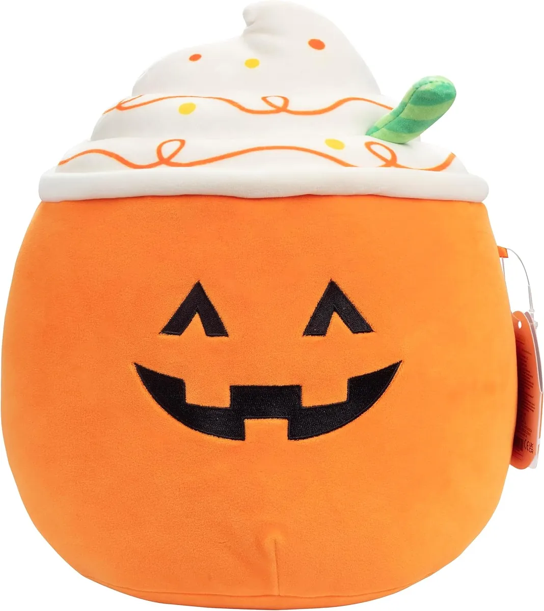 Squishmallows 10″ Halloween Lester Pumpkin Spiced Latte