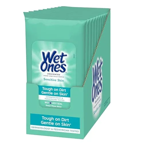 Wet Ones Hand Wipes 20 Wipes (Pack of 10)