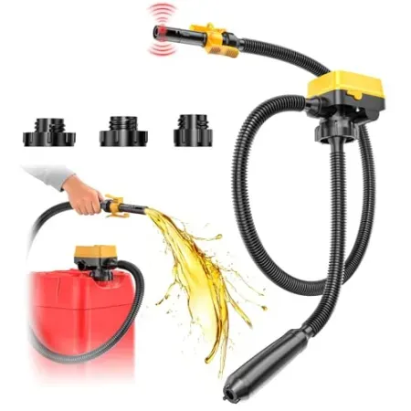 Ecarke 3.2-GPM Cordless Fuel Transfer Pump w/ Auto Shut-Off