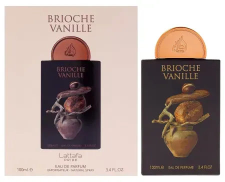 3.4oz Lattafa Pride Brioche Vanille for Unisex Eau de Parfum Spray