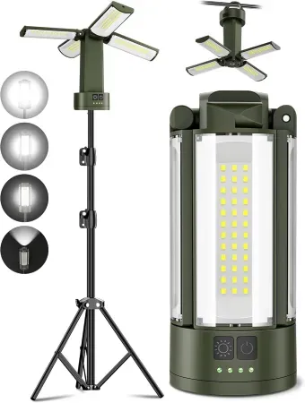 T-SUN Rechargeable Camping Light with Stand