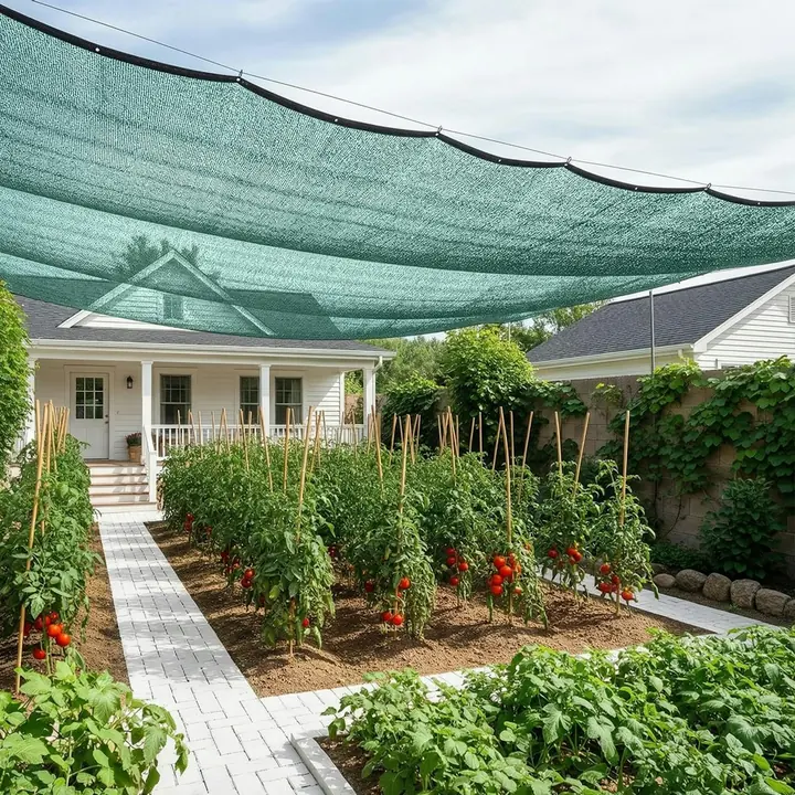 Sunny Guard 12x20-Foot HDPE Mesh Sun Shade Cloth
