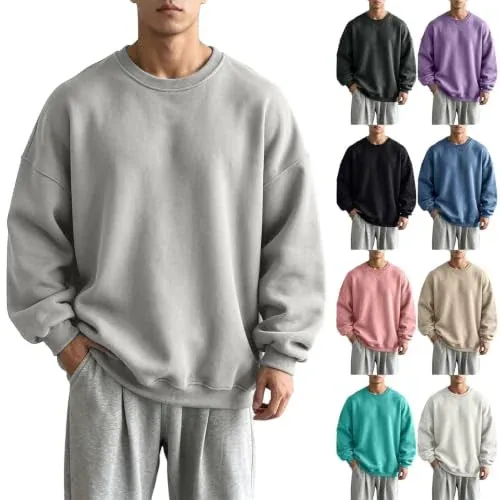 Crewneck Sweatshirt Oversized Tops