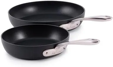 2-Pc All-Clad HA1 Expert Nonstick 8" + 10" Fry Pan Set