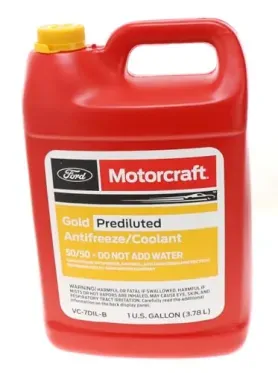 1-Gallon Ford Fluid VC-7DIL-B Gold Pre-Diluted Antifreeze/Coolant