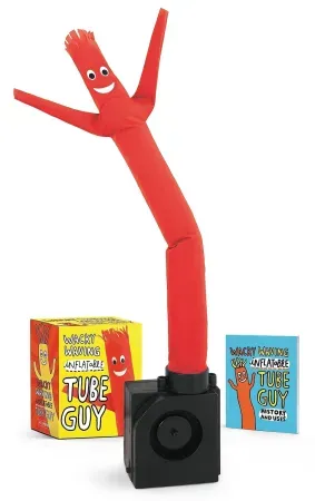 17" Wacky Waving Inflatable Tube Guy w/ Origins Mini-Book