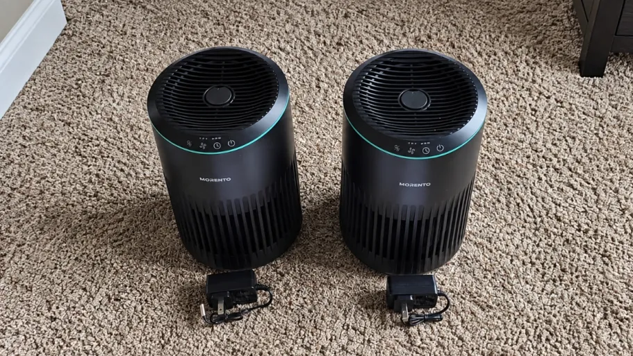 Morento Air Purifier 2-Pack – Black