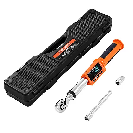 VEVOR Digital Torque Wrench w/ 3/8" Drive Head & Case