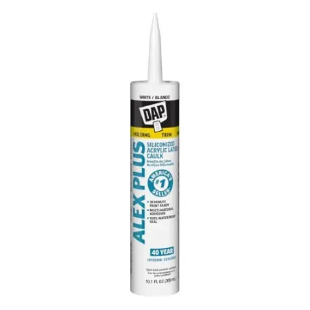 10.1oz DAP Alex Plus Acrylic Latex Caulk