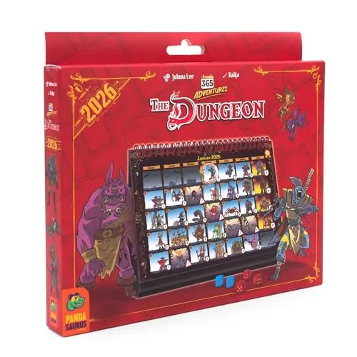 365 Adventures: The Dungeon (2026) Calendar