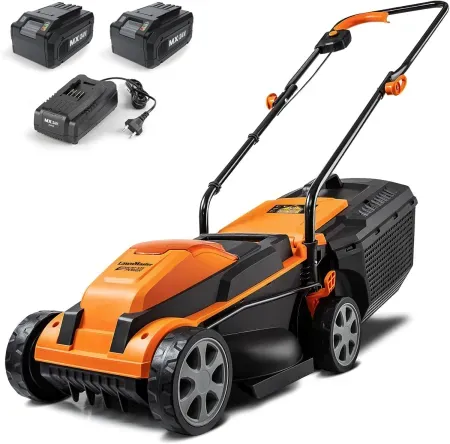 LawnMaster CLM2413A Cordless 24V Max 13" Lawn Mower