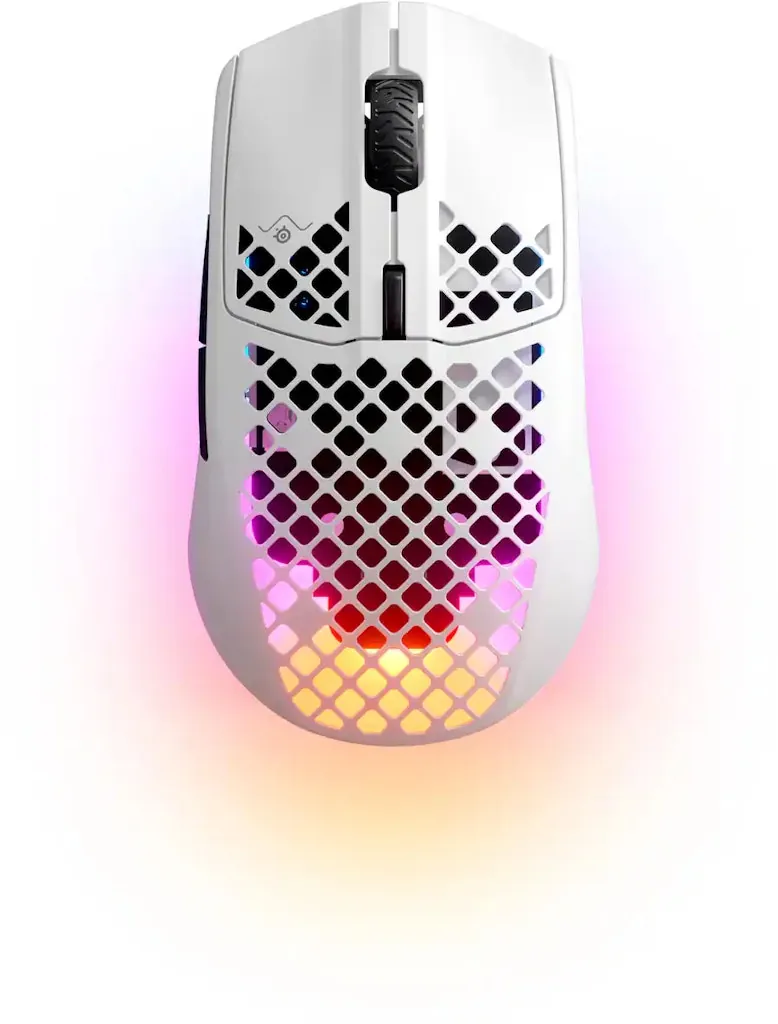 SteelSeries Aerox 3 Super Light Honeycomb Wireless RGB Optical Gaming Mouse