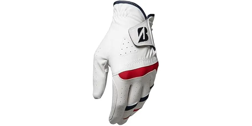 Bridgestone Golf MLH Soft Grip Glove (White, Left Hand)