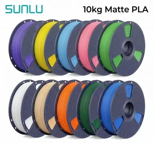 SUNLU 10kg Matte PLA Filament 1.75mm