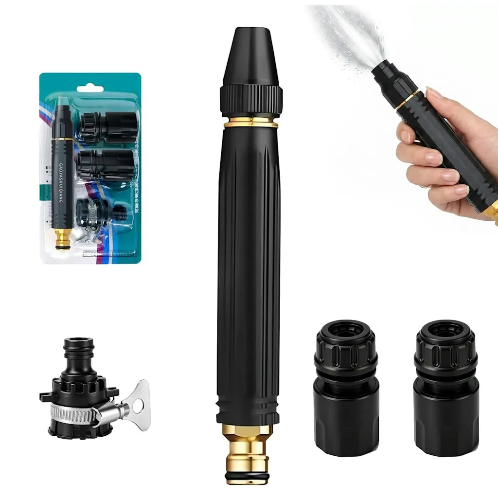 Heavy Duty Adjustable Twist Hose Jet Nozzle