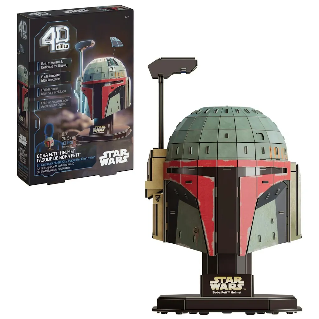 4D Build Star Wars Boba Fett Helmet Model Kit