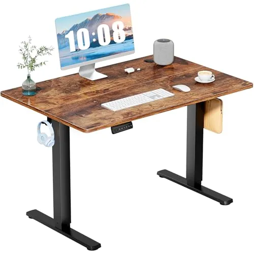 Dumos Electric Adjustable Height Workstation Standing Desk 40"