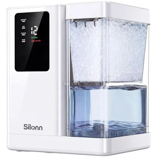 Silonn Nugget Ice Maker Countertop 44 lbs/Day
