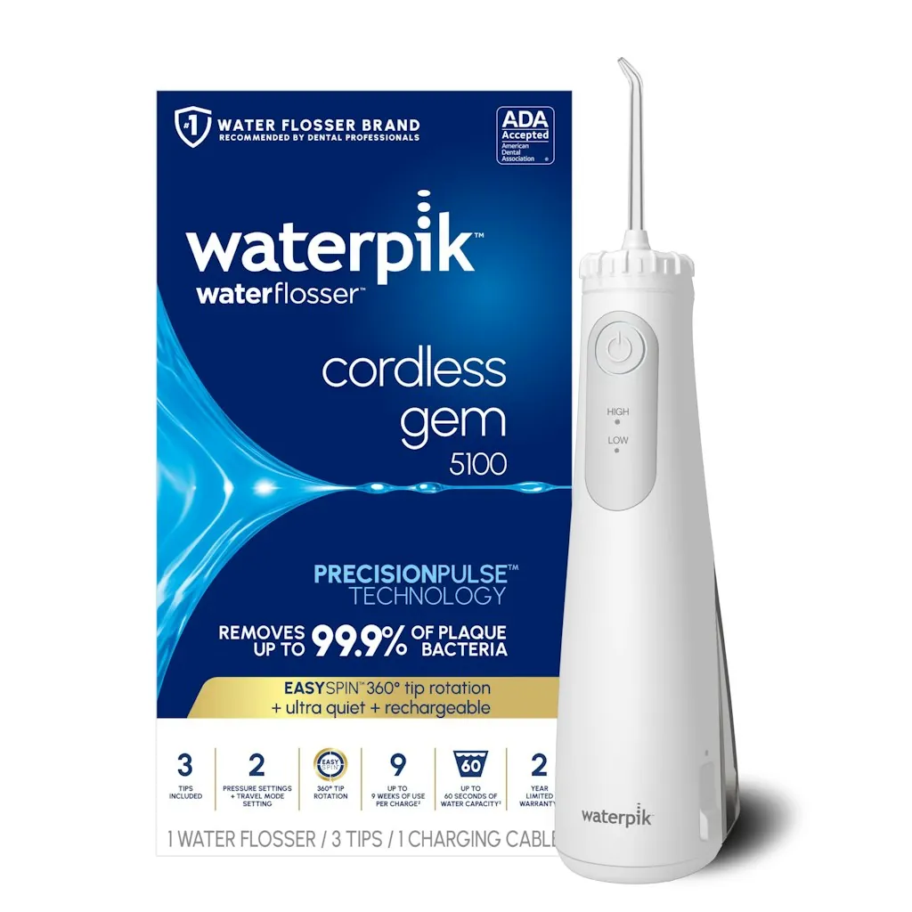 Waterpik Cordless Gem 5100 Portable Water Flosser