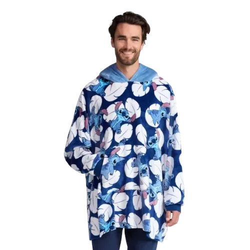 Disney Stitch Men's Superminky Lounger